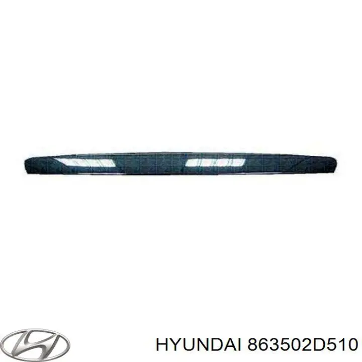 Решетка радиатора на Hyundai Elantra (Хундай Элантра)