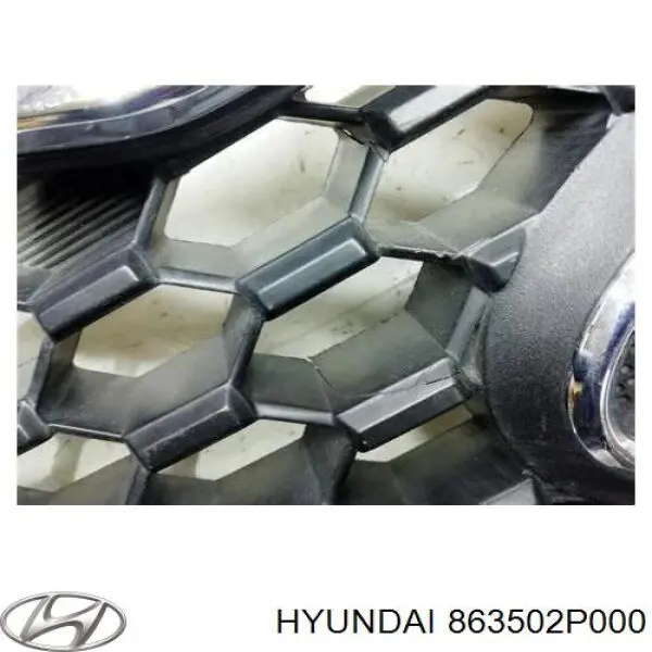 Решетка радиатора 863502P000 Hyundai/Kia