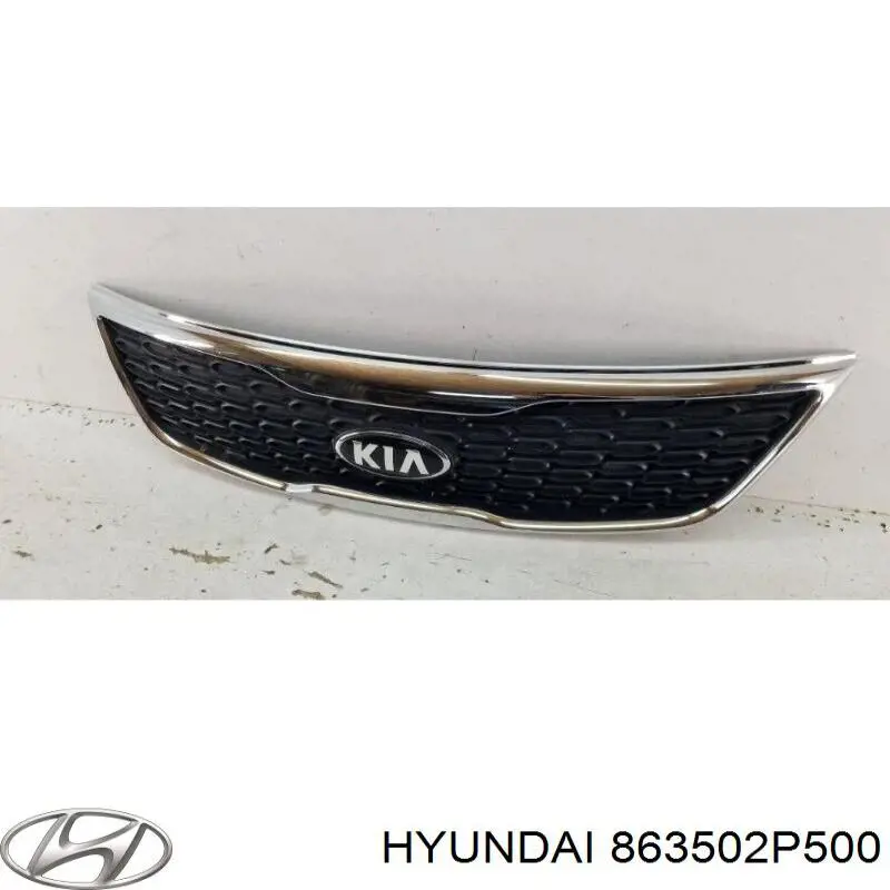 863502P500 Hyundai/Kia grelha do radiador