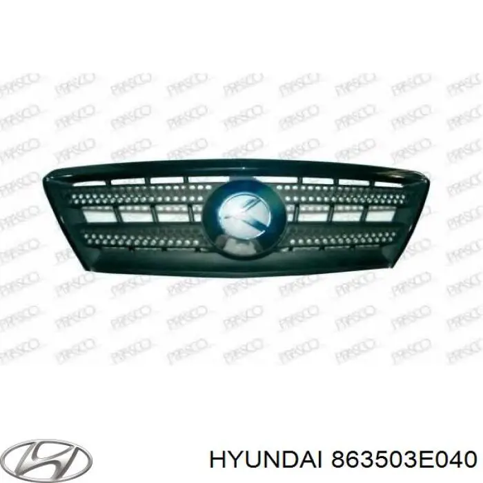 863503E040 Hyundai/Kia Решетка радиатора