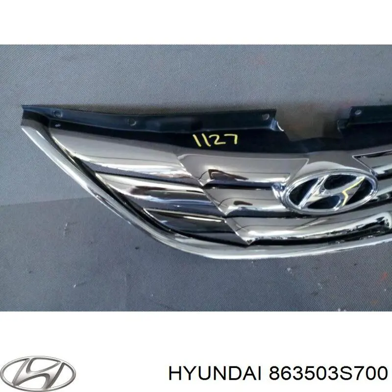Облицовка радиатора Hyundai/Kia 863503S700 цена, от 92.24 USD