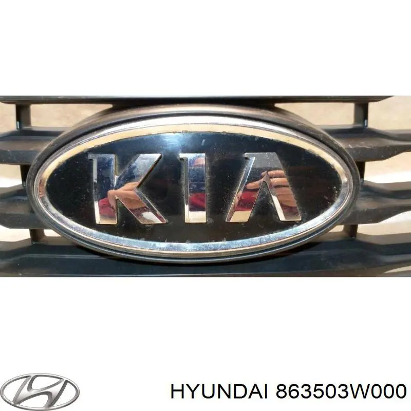 863503W000 Hyundai/Kia grelha do radiador