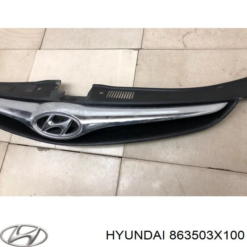 863503X100 Hyundai/Kia Решетка радиатора