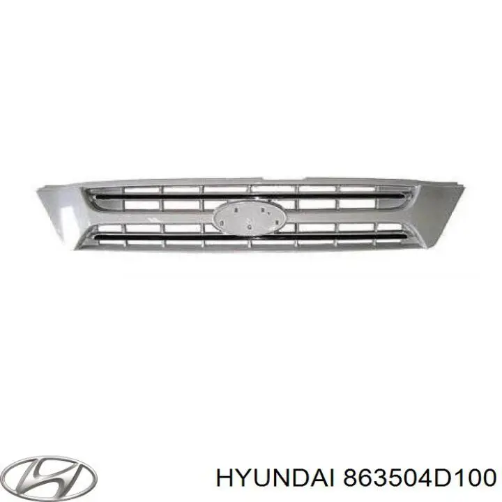 863504D100 Hyundai/Kia Решетка радиатора