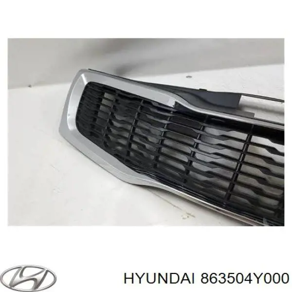 Решетка радиатора 863504Y000 Hyundai/Kia