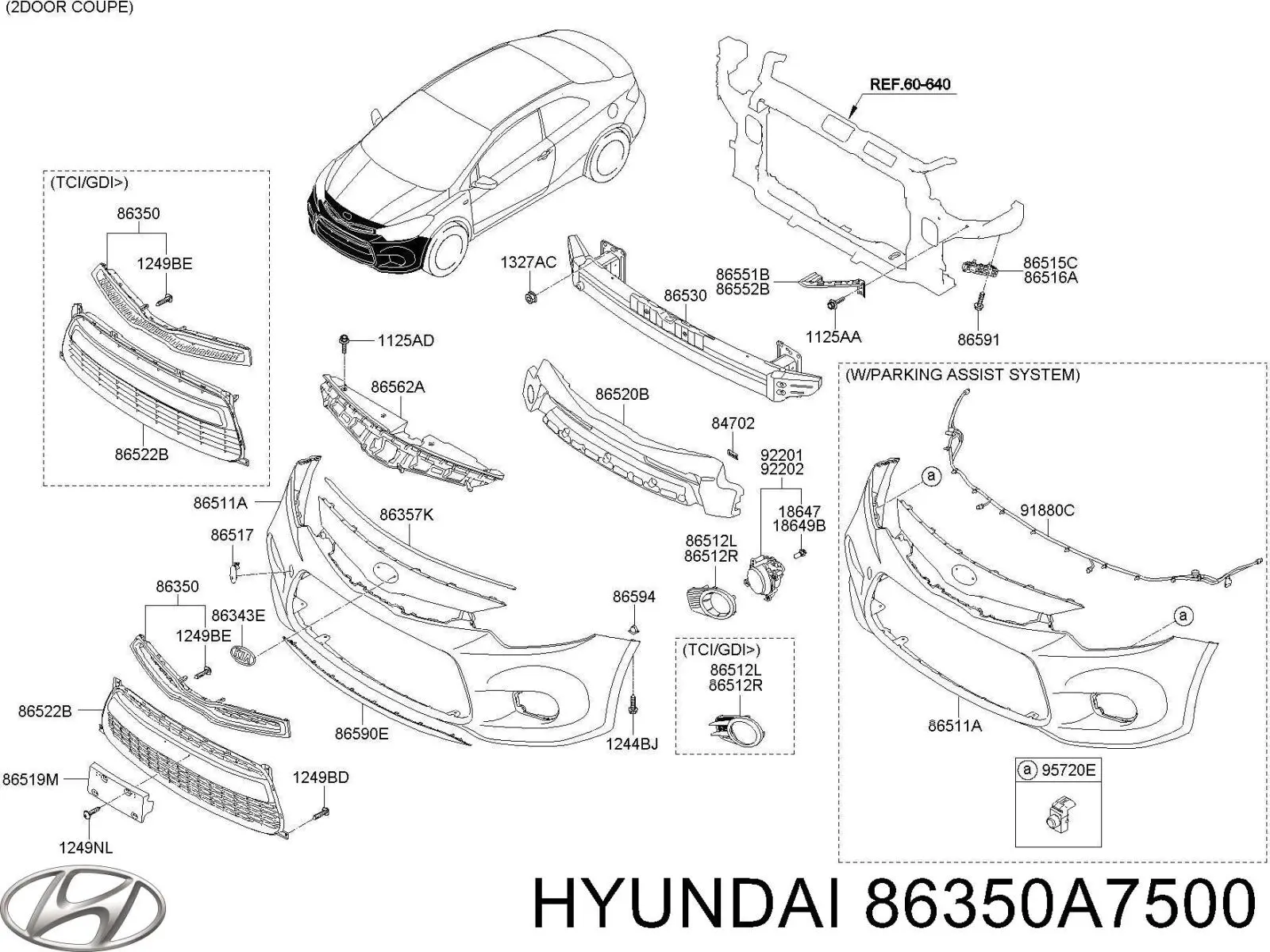 86350A7500 Hyundai/Kia