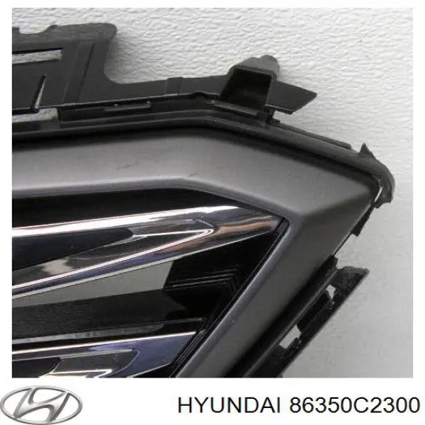 86350C2300 Hyundai/Kia grelha do radiador