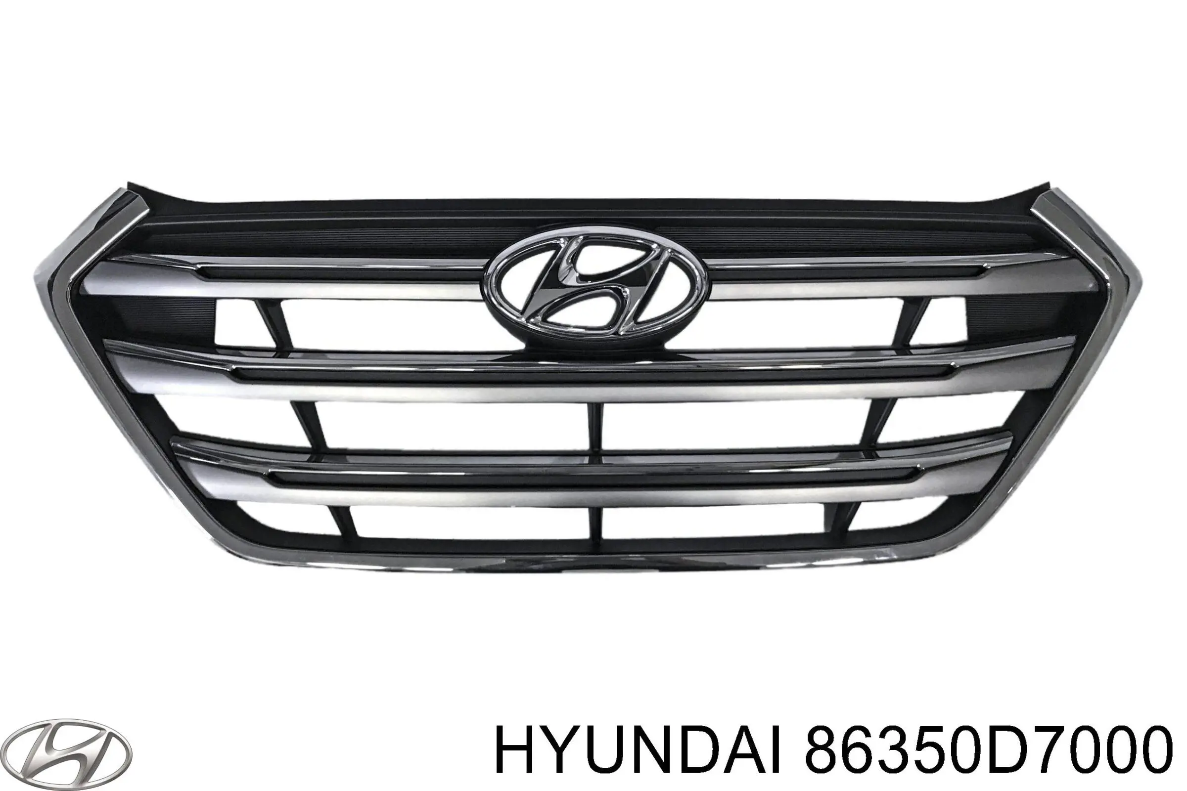 Решетка радиатора Hyundai/Kia 86350D7000