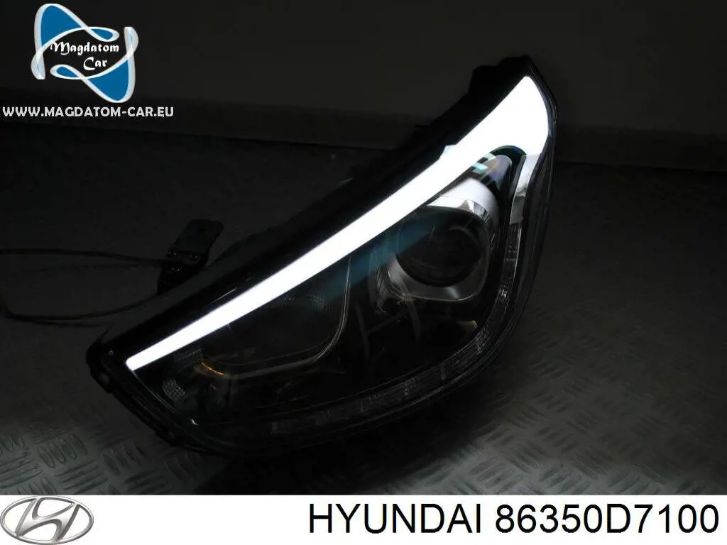 Решетка Hyundai/Kia 86350D7100
