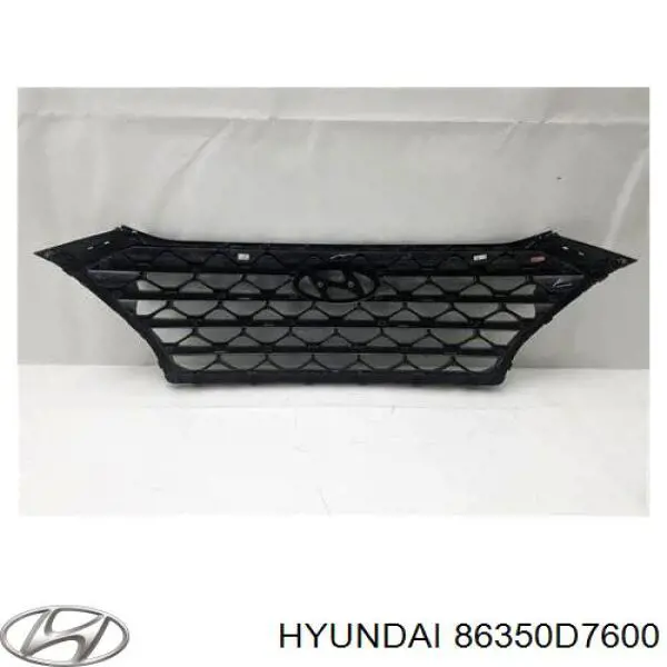 Решетка радиатора 86350D7600FFF Hyundai/Kia