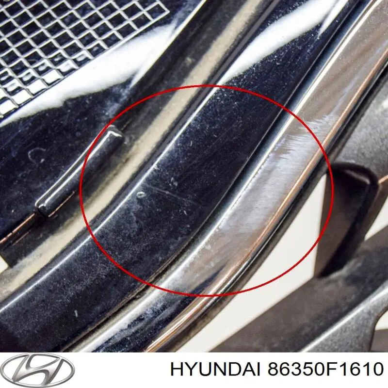 Облицовка радиатора Hyundai/Kia 86350F1610 цена, от 303.45 USD