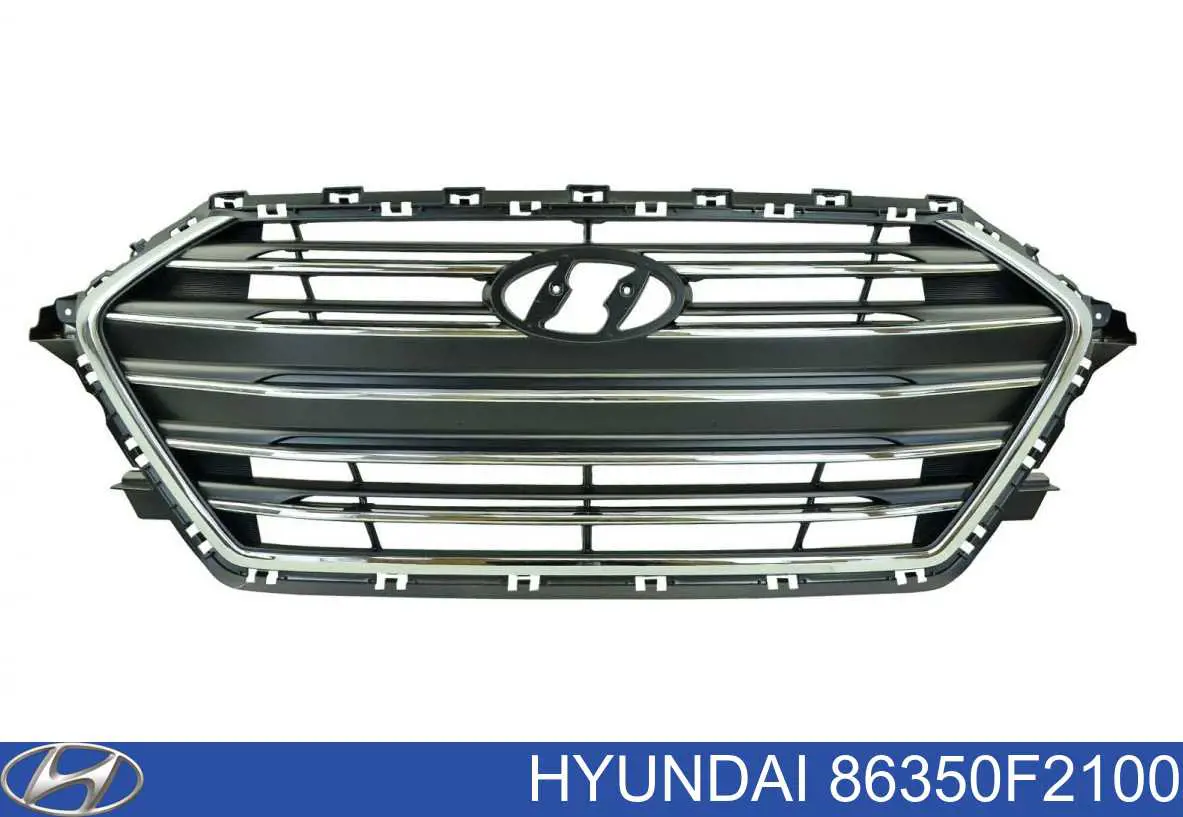 Решетка радиатора Hyundai/Kia 86350F2100