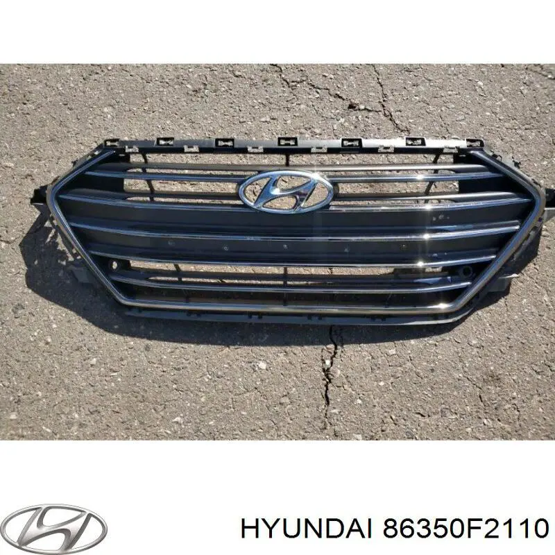 Облицовка радиатора Hyundai/Kia 86350F2110 цена, от 331.09 USD