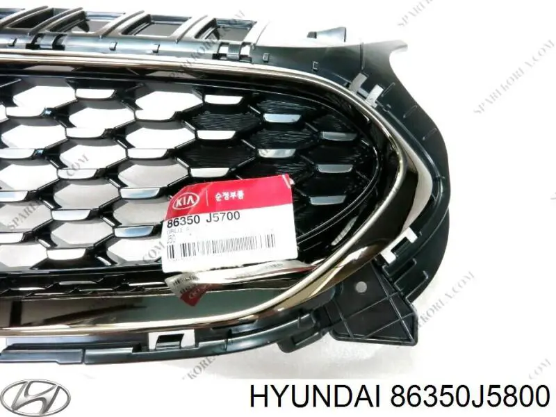 Облицовка радиатора Hyundai/Kia 86350J5800 цена, от 445.01 USD