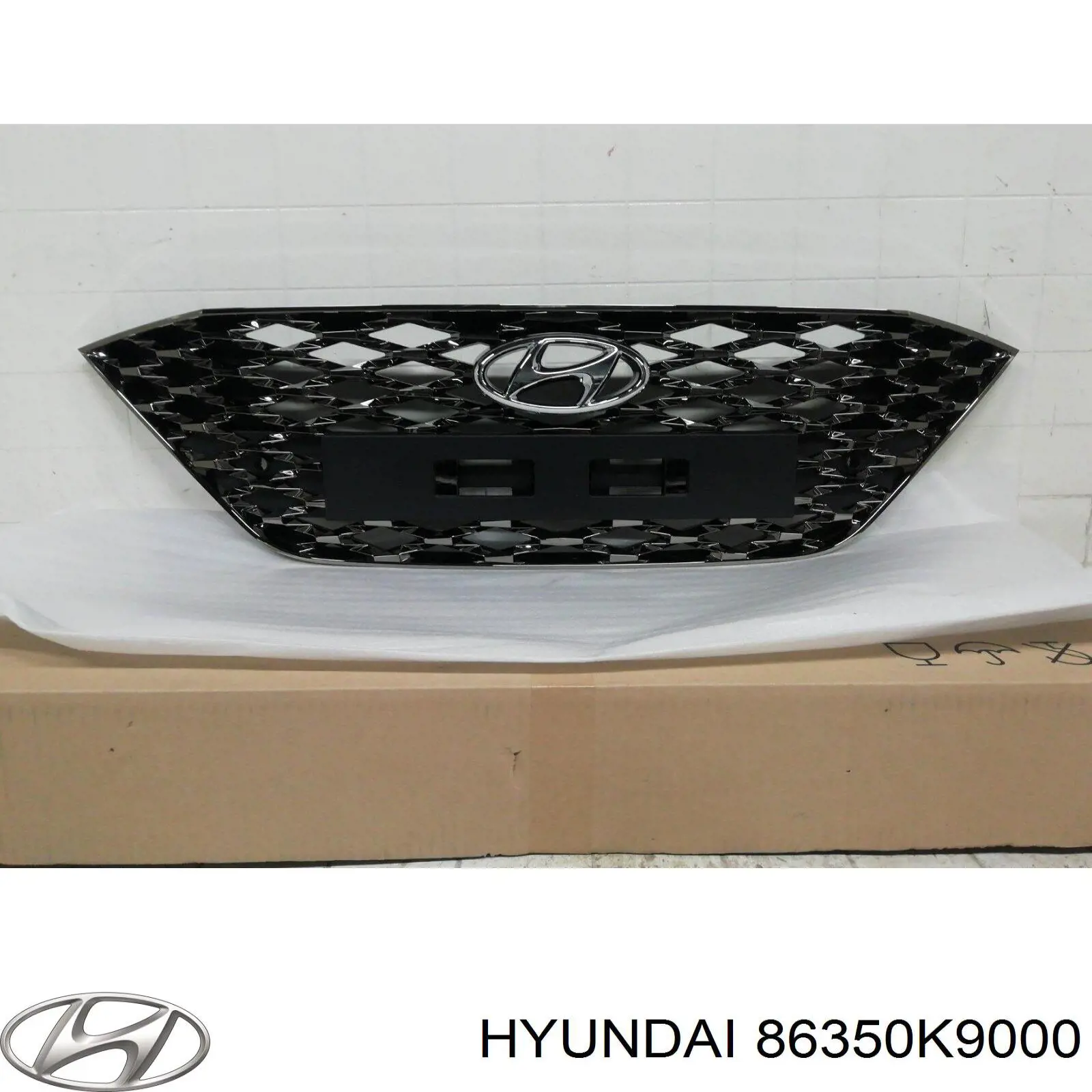 Облицовка радиатора Hyundai/Kia 86350K9000 цена, от 410.44 USD