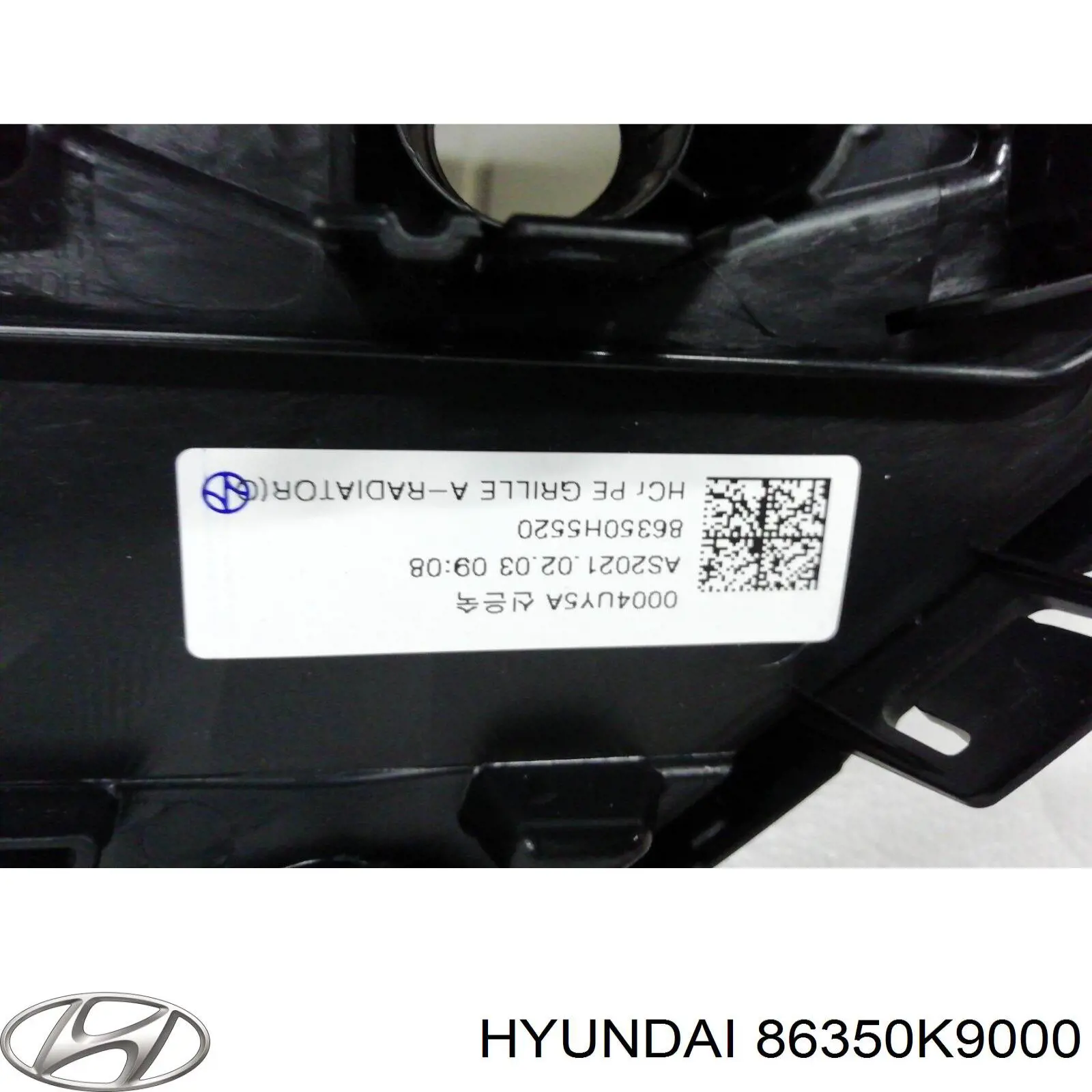 86350K9000 Hyundai/Kia Решетка радиатора