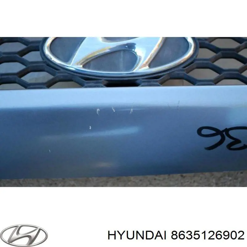 Купить 8635126902 Hyundai/Kia Решетка радиатора