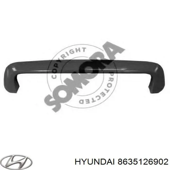 Решетка радиатора 8635126902 Hyundai/Kia