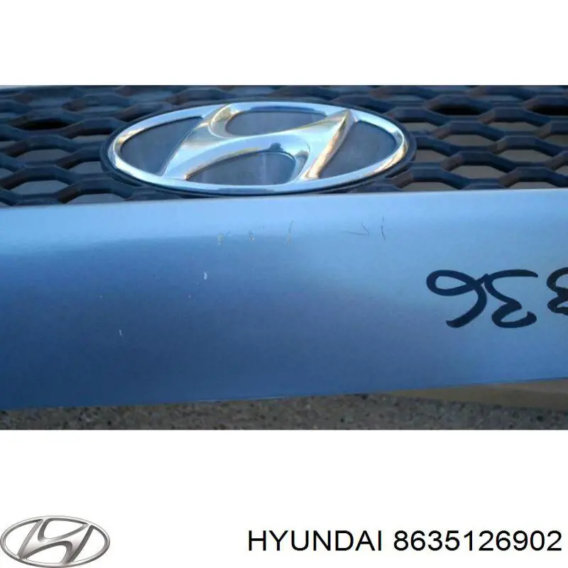 Решетка радиатора 8635126902 Hyundai/Kia