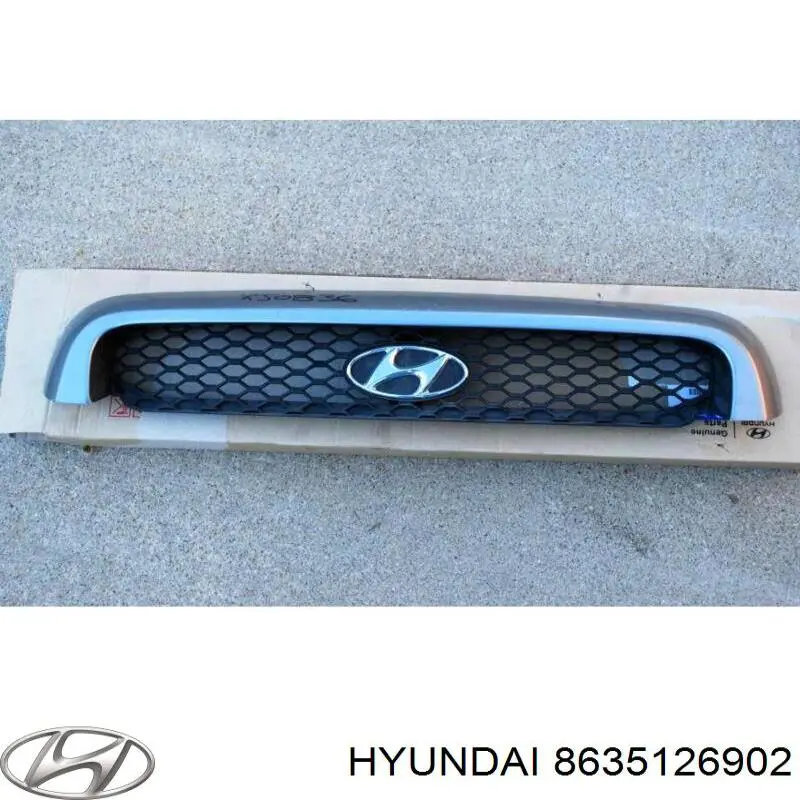 Облицовка радиатора Hyundai/Kia 8635126902 цена, от 42.33 USD