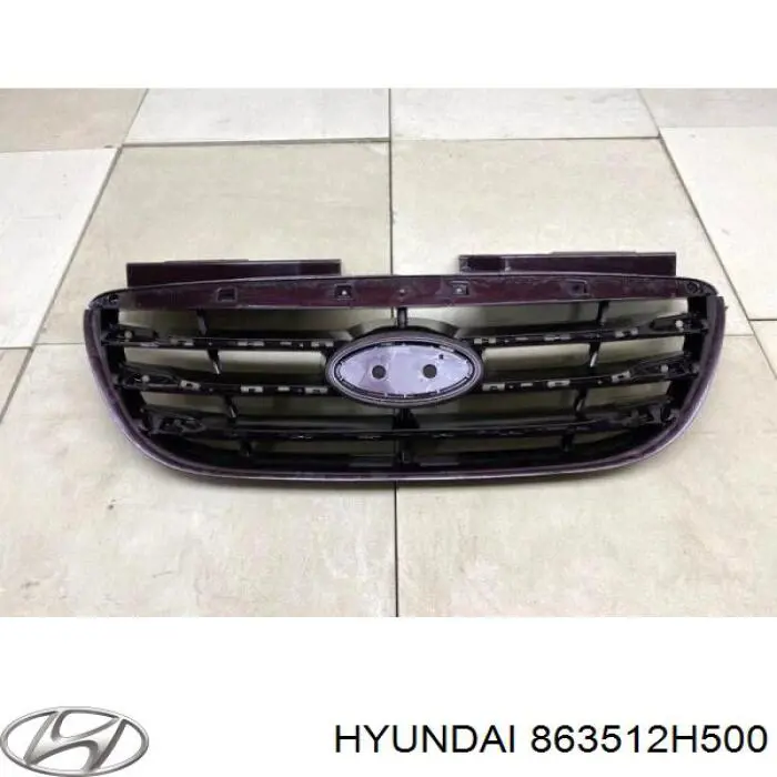 Купить 863512H500 Hyundai/Kia Решетка радиатора