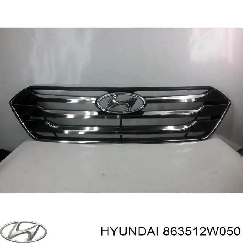 Решетка радиатора 863512W050 Hyundai/Kia