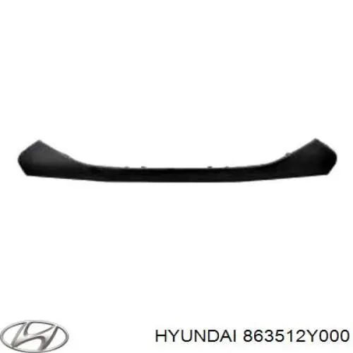 Облицовка радиатора Hyundai/Kia 863512Y000 цена, от 139.15 USD
