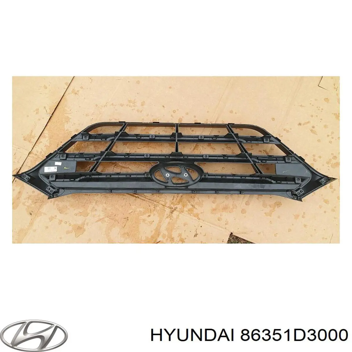 Облицовка радиатора Hyundai/Kia 86351D3000 цена, от 28.22 USD