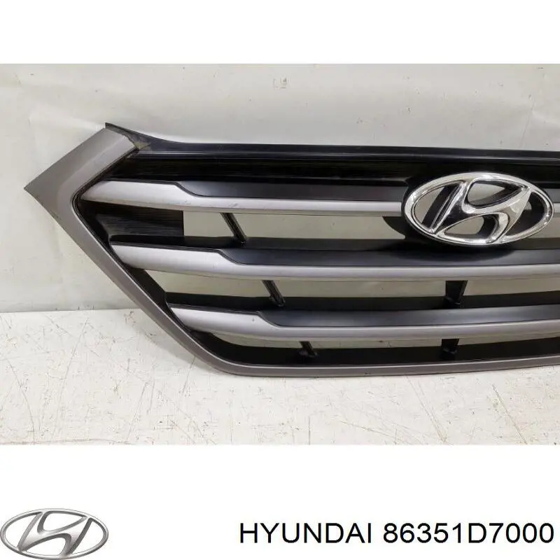 Облицовка радиатора Hyundai/Kia 86351D7000 цена, от 68.08 USD