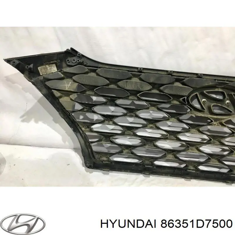 86351D7500 Hyundai/Kia Решетка радиатора