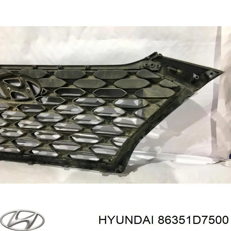 Купить 86351D7500 Hyundai/Kia Решетка радиатора