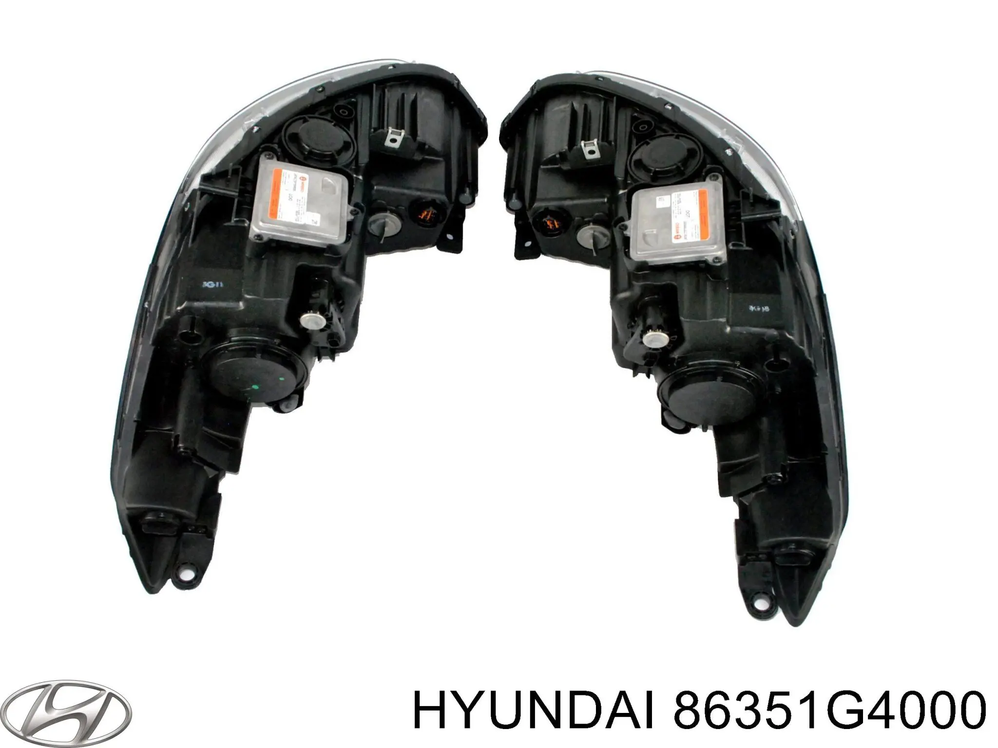 Решетка радиатора 86351G4000 Hyundai/Kia