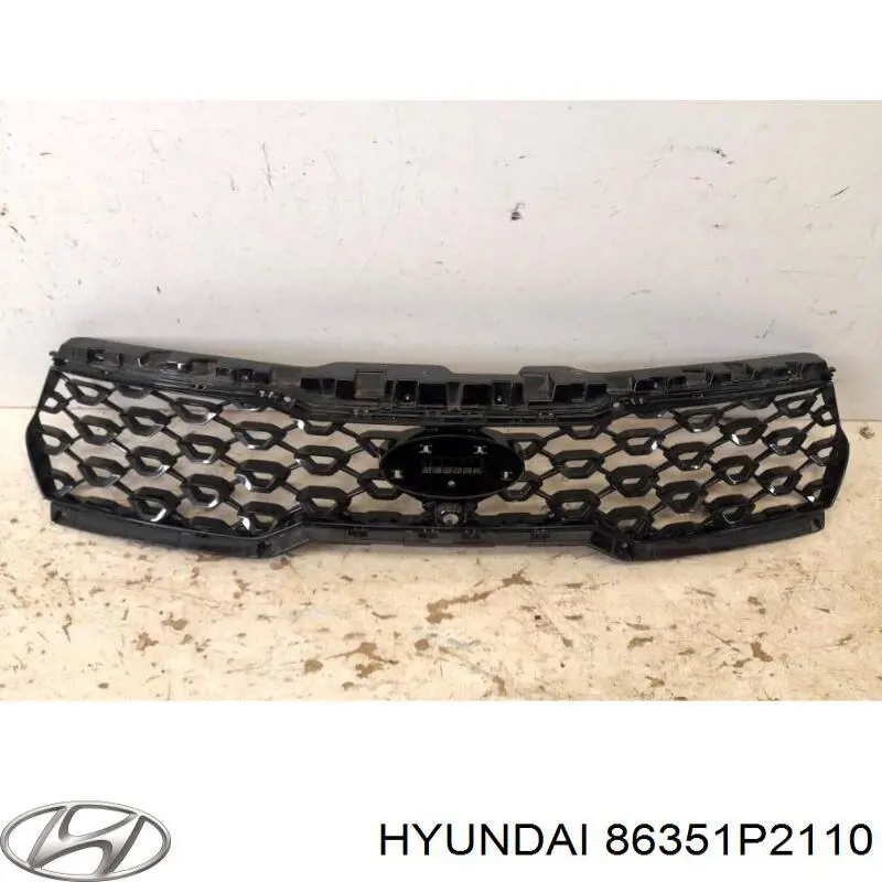 Облицовка радиатора Hyundai/Kia 86351P2110 цена, от 623.97 USD
