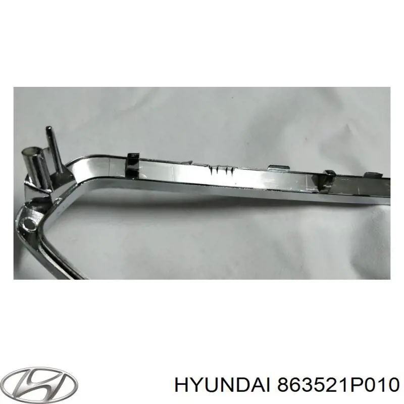 Накладка (рамка) решетки радиатора Hyundai/Kia 863521P010 цена, от 34517.31 USD
