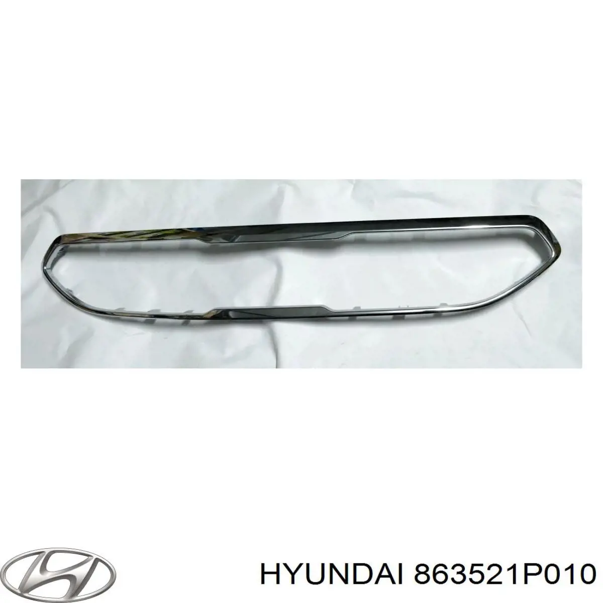 Купить 863521P010 Hyundai/Kia Накладка (рамка) решетки радиатора