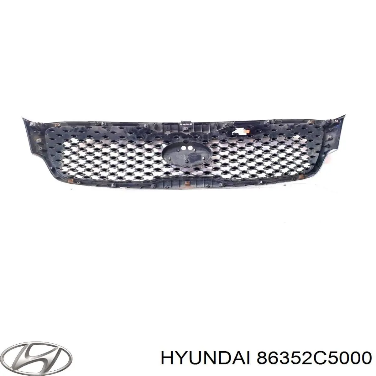 Облицовка радиатора Hyundai/Kia 86352C5000 цена, от 324.32 USD