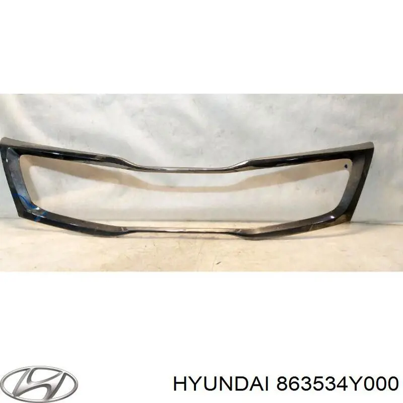 Накладка (рамка) решетки радиатора HYUNDAI 863534Y000