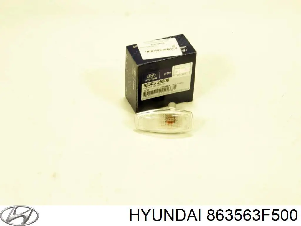 863563F500 Hyundai/Kia накладка (рамка решетки радиатора)