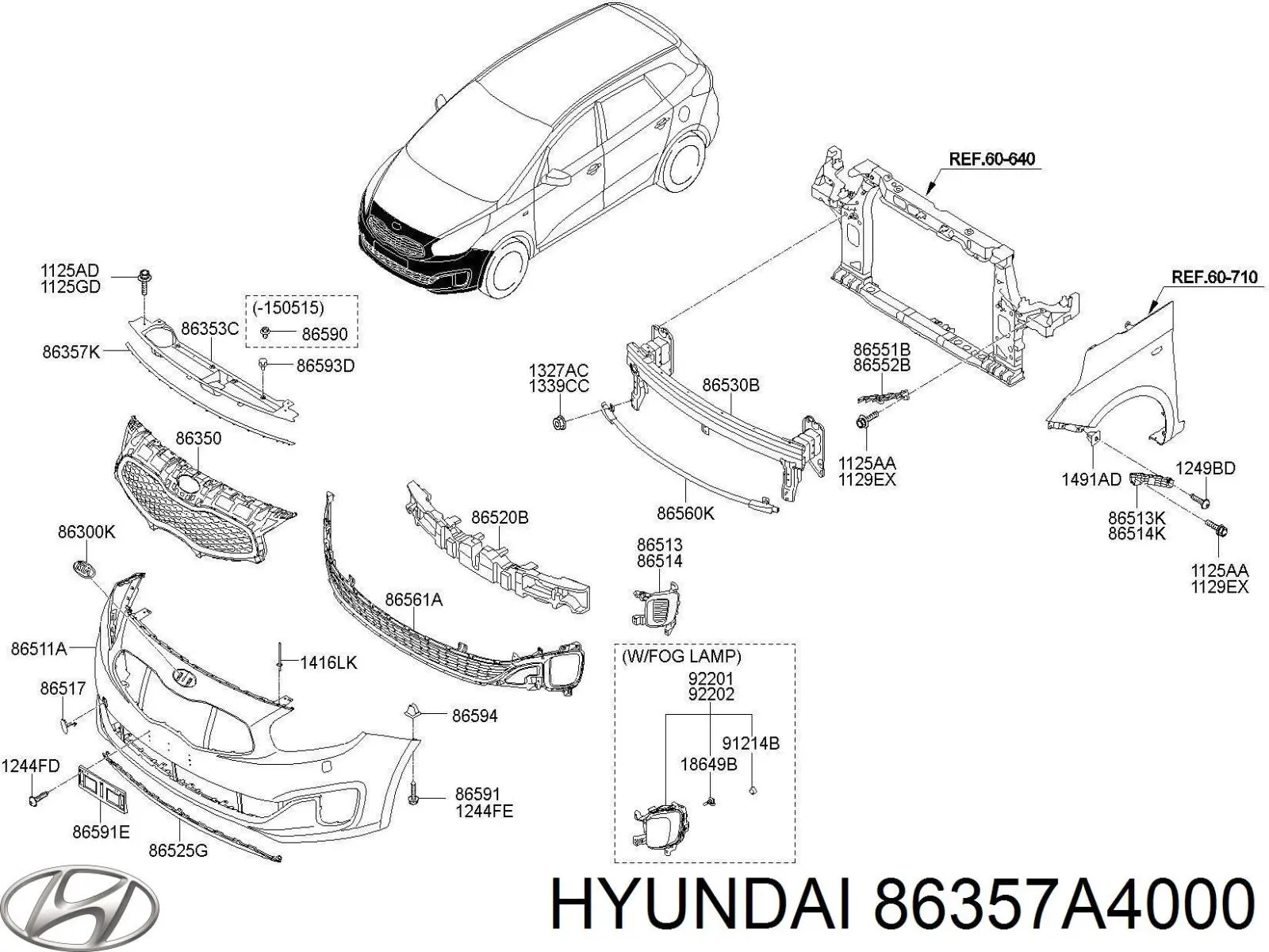 86357A4000 Hyundai/Kia 