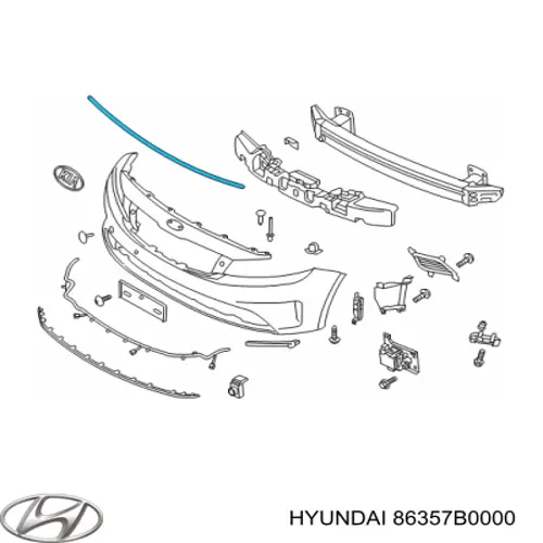  86357B0000 Hyundai/Kia