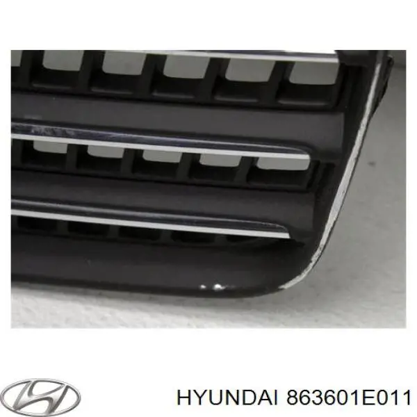 Облицовка радиатора Hyundai/Kia 863601E011 цена, от 135.24 USD