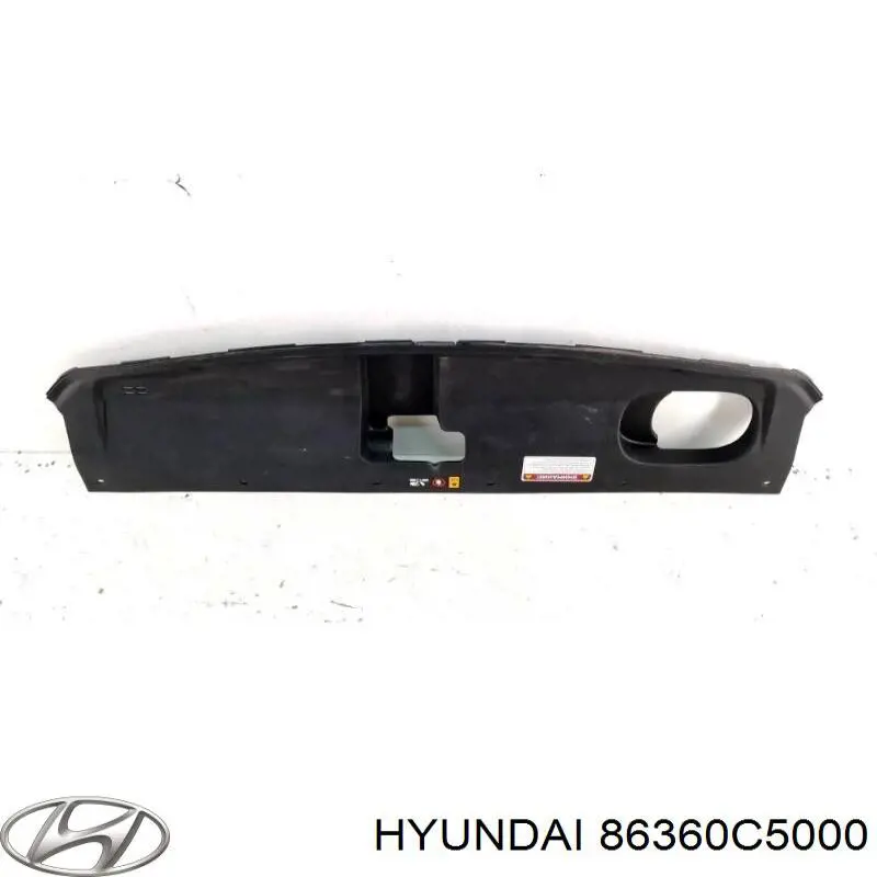Накладка передней панели (суппорта радиатора) верхняя Hyundai/Kia 86360C5000