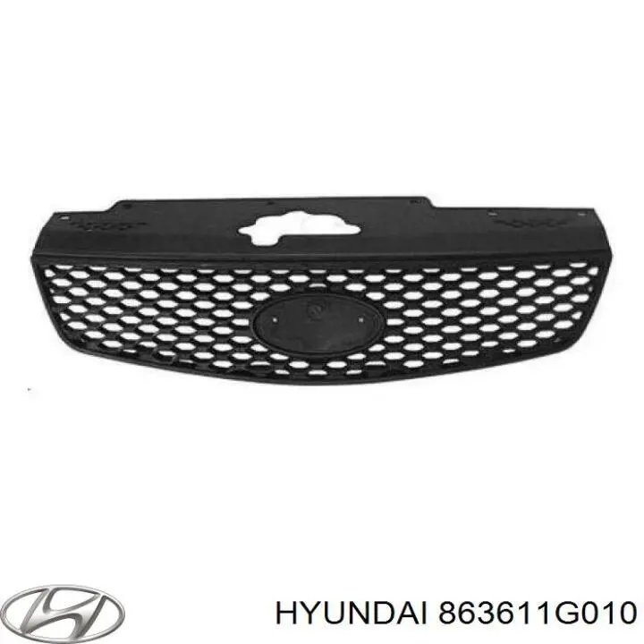 863611G010 Hyundai/Kia grelha do radiador