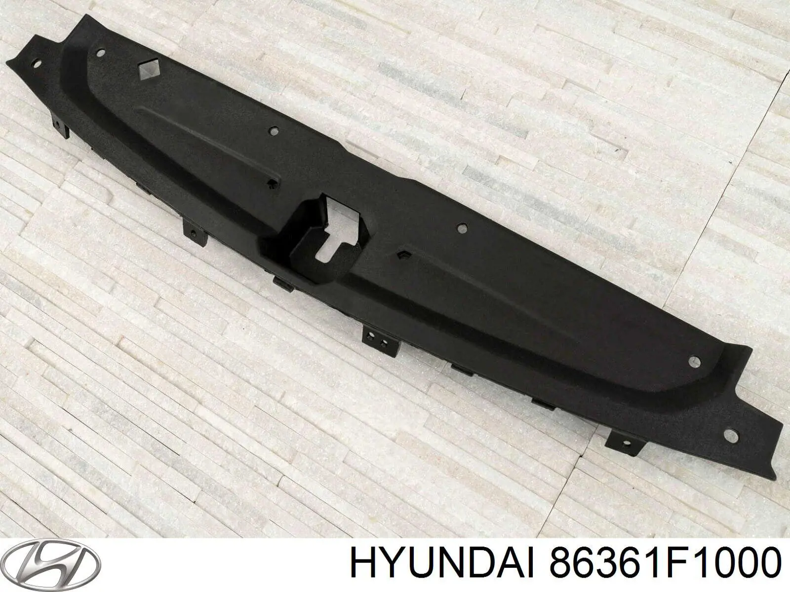 Накладка передней панели (суппорта радиатора) верхняя Hyundai/Kia 86361F1000 цена, от 57.78 USD