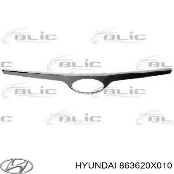 Panal de radiador 863620X010 Hyundai/Kia