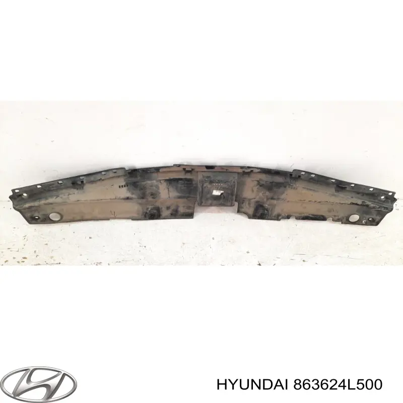 Купить 863624L500 Hyundai/Kia Накладка диффузора радиатора верхняя