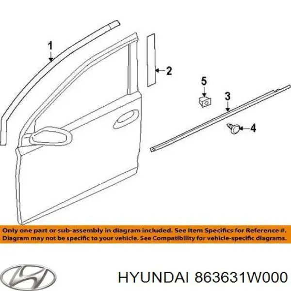 863631W000 Hyundai/Kia 