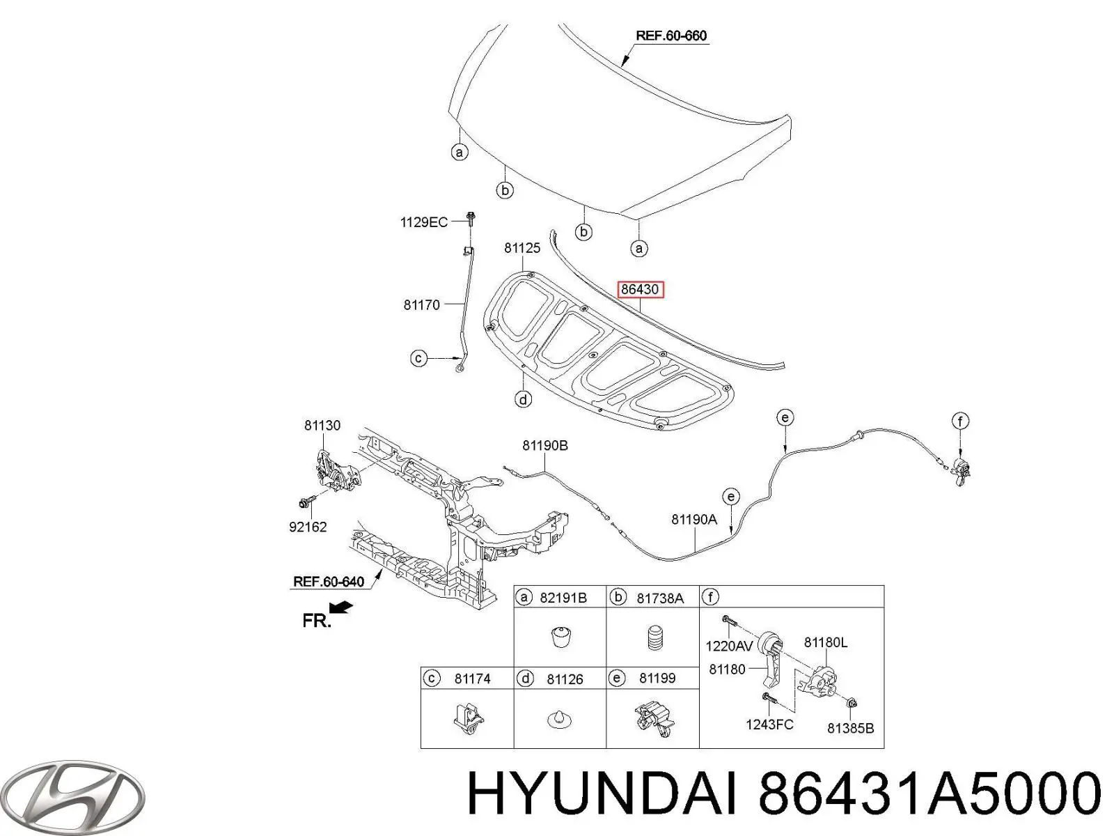 Купить 86431A5000 Hyundai/Kia 