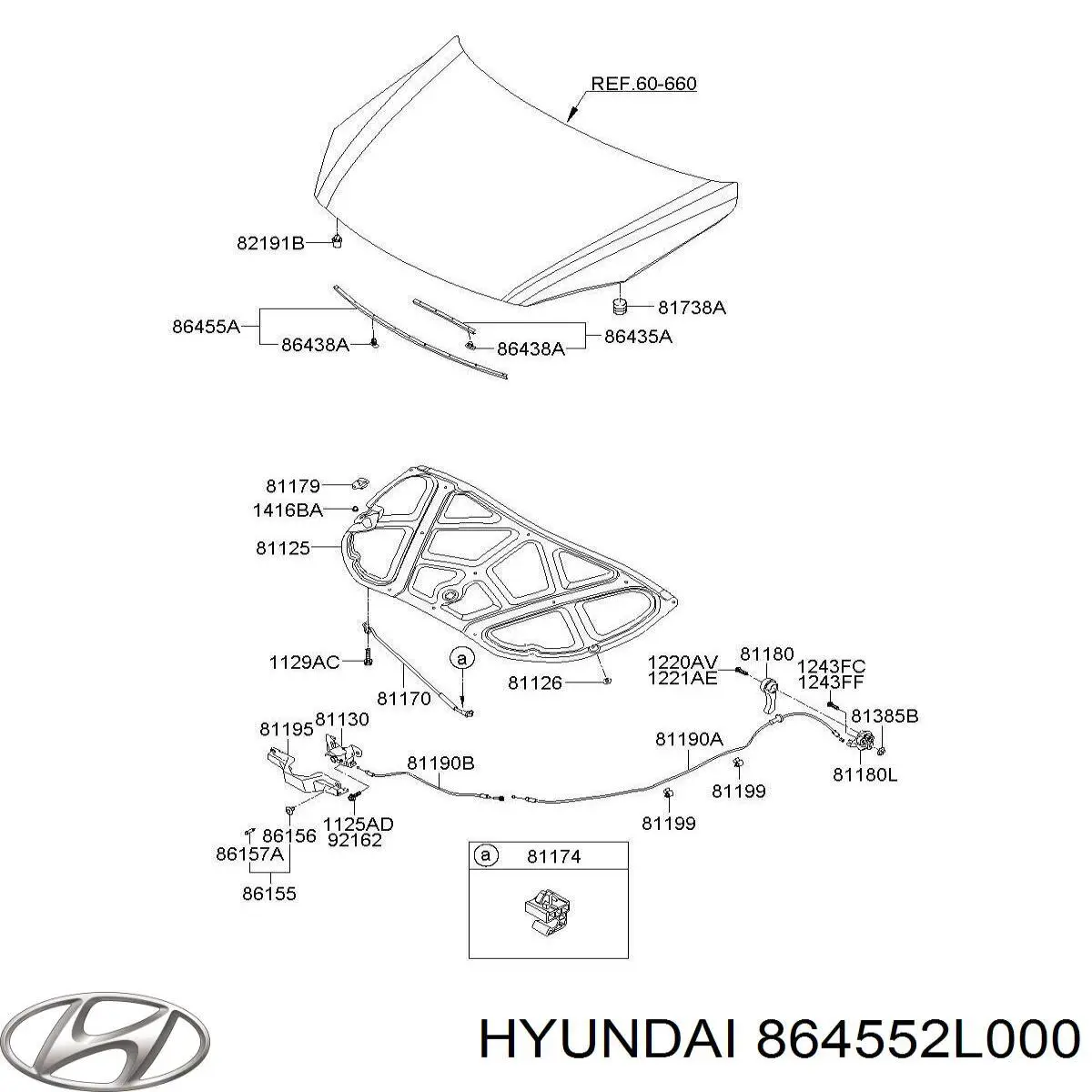  864552L000 Hyundai/Kia