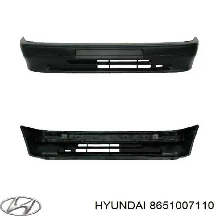 Передний бампер 8651007110 Hyundai/Kia